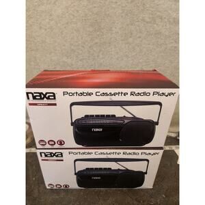 Naxa NPB-277‎ Portable CD Boombox Black